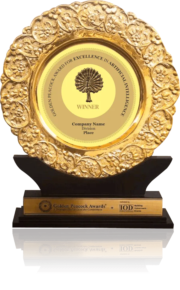 Golden Peacock Award for Excellence in Artificial Intelligence (AI)