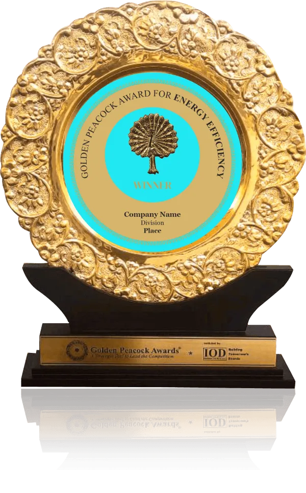 Golden Peacock Award for Energy Efficiency