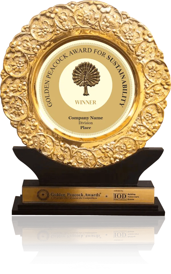 Golden Peacock Award for Sustainability
