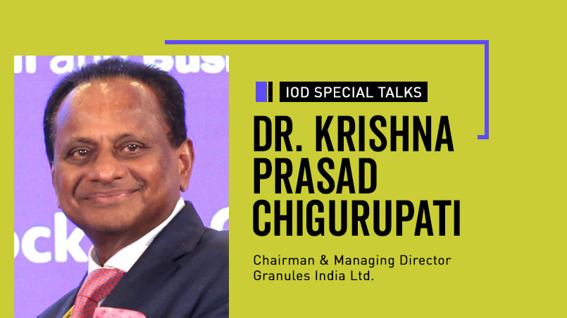 IOD Special Talk - Greening the Future: India's Path to Sustainable Pharmaceuticals