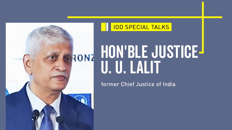 IOD SPECIAL TALKS - Indian Corporations: Lighthouses for Development