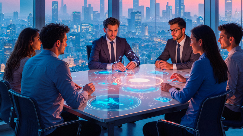 Artificial Intelligence and Boardroom Strategies : Ensuring Holistic Focus on Corporate Priorities and Collective Survival