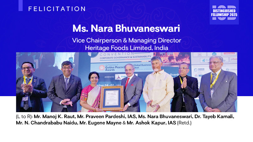 IOD Distinguished Fellowships - Nara Bhuvaneswari