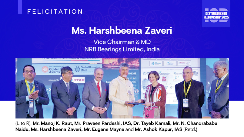 IOD Distinguished Fellowships - Harshbeena Zaveri