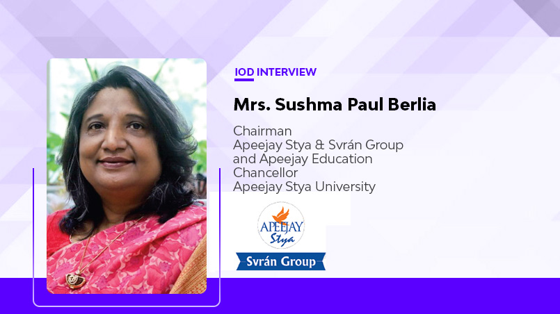 IOD Interview - Sushma Paul Berlia