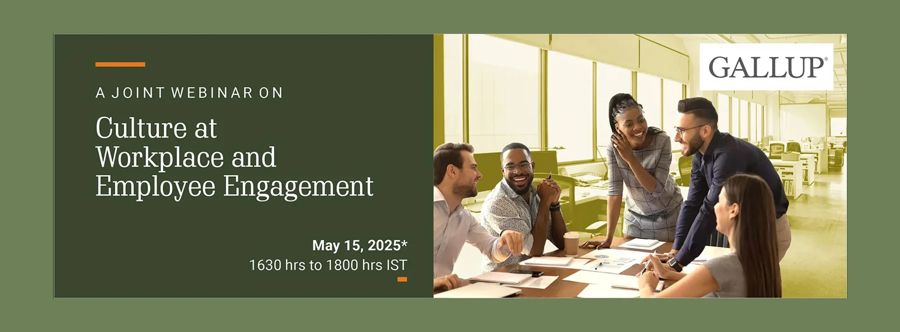A Joint Webinar - IOD X Gallup on Culture at Workplace & Employee Engagement