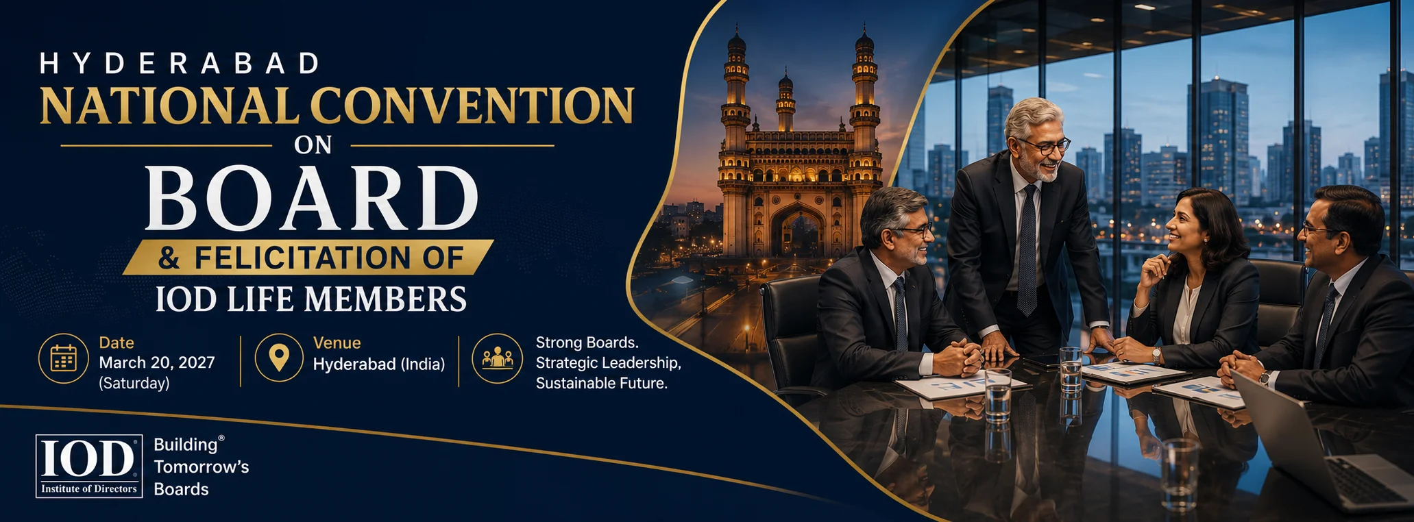 IOD Hyderabad - National Convention on the Board at Bengaluru 2027