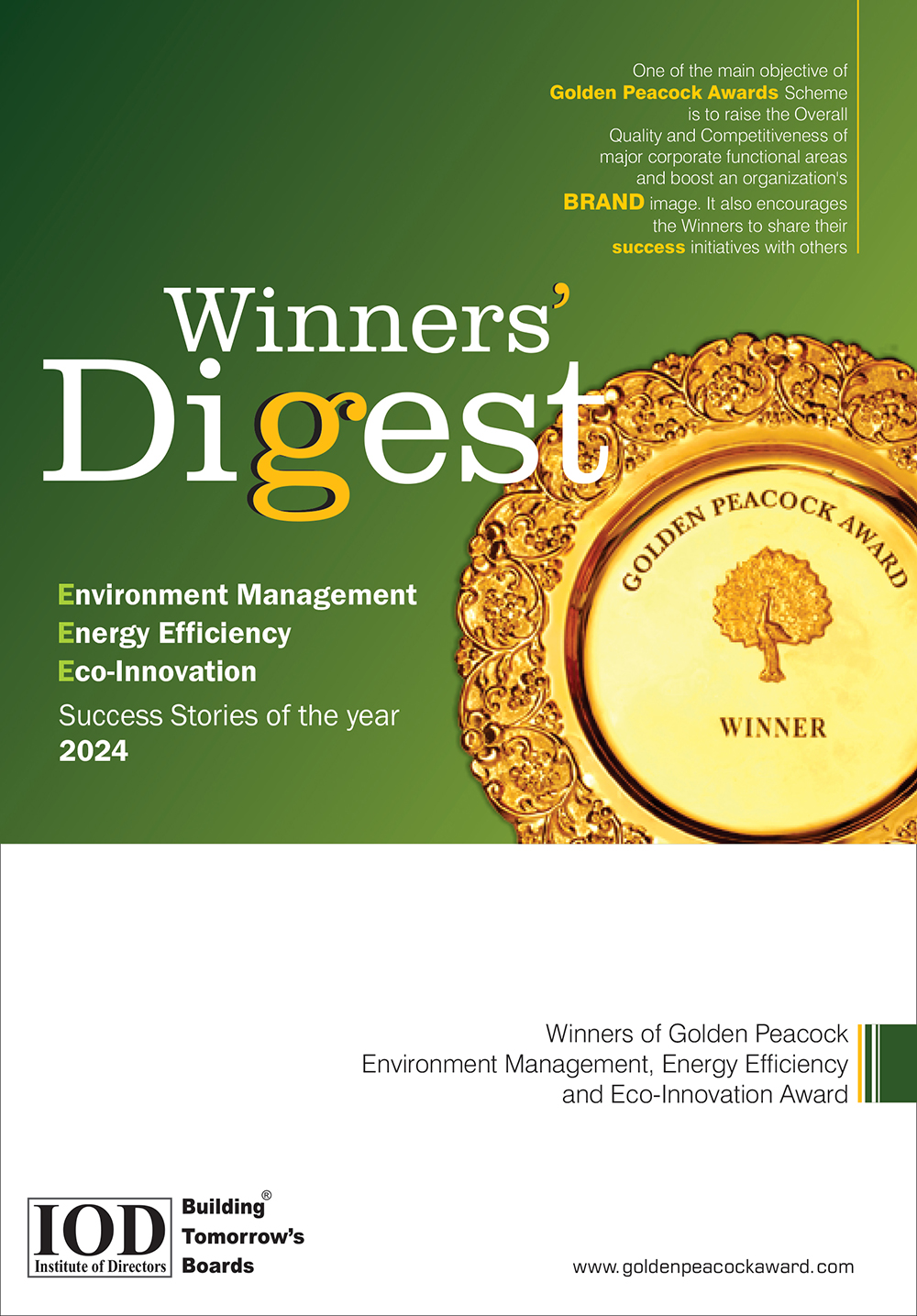 <b>Environment Management, Energy Efficiency & Eco-Innovation’</b>