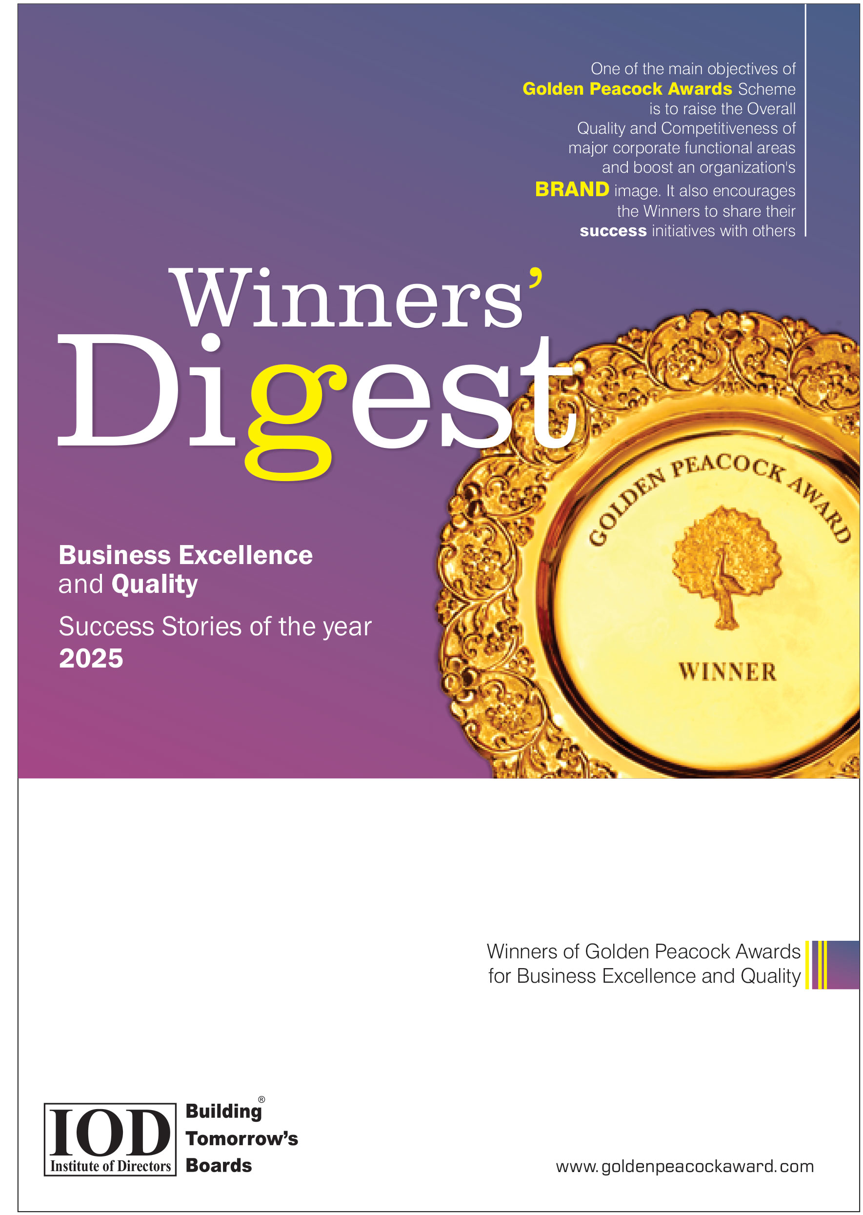 <b>Business Excellence and Quality 2025</b>