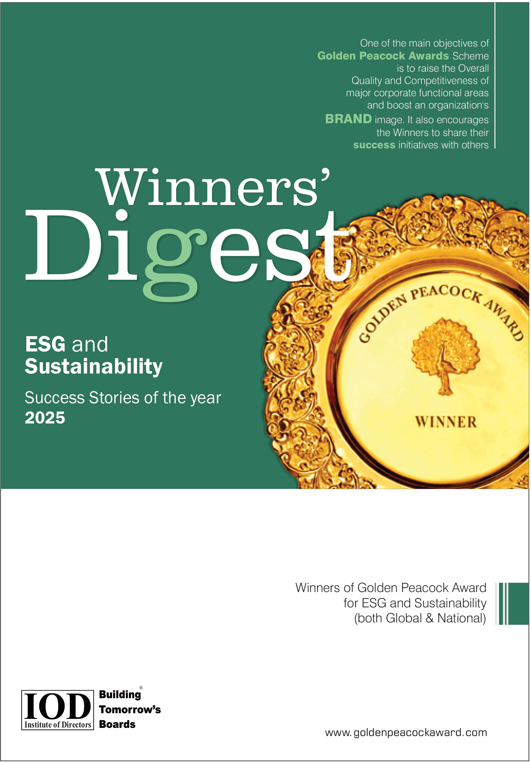 <b>ESG and Sustainability 2025</b>